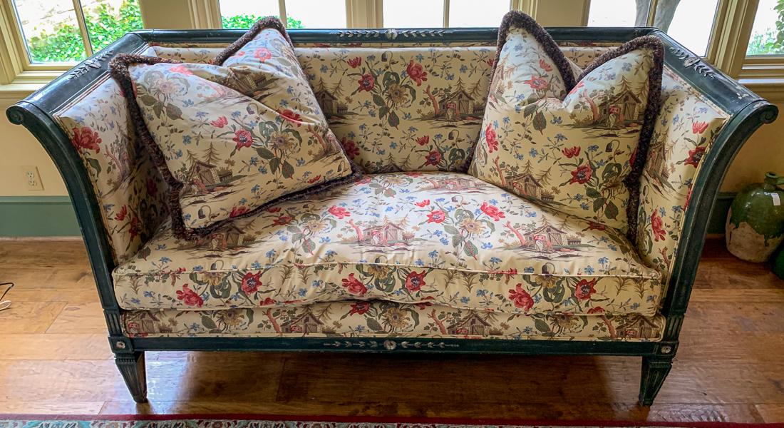 19th Century French Neoclassical Sofa. (1 of 4)
