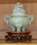 3 Piece Jade & Silvered Copper. - 12