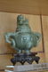 3 Piece Jade & Silvered Copper. - 3