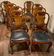 10 English Queen Anne Dining Chairs.