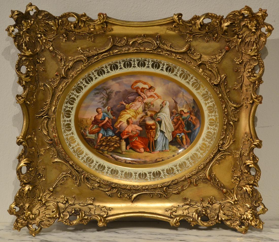 19th Century Royal Vienna Plate. (1 of 9)