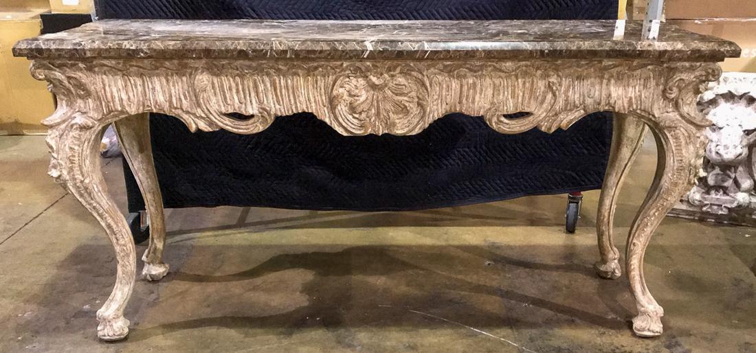 French Rococo Style Console. (1 of 3)