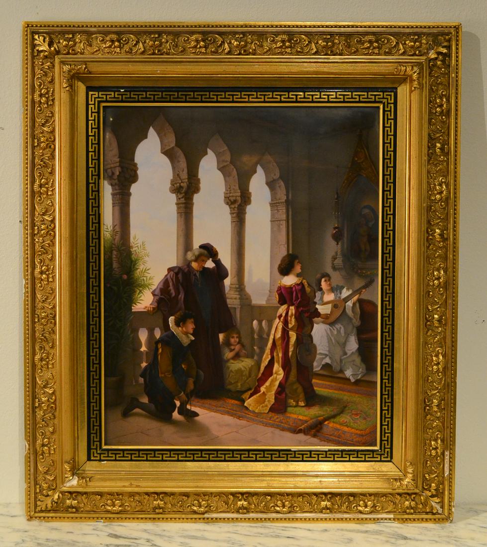 Exceptional Large Berlin KPM Plaque (1 of 8)