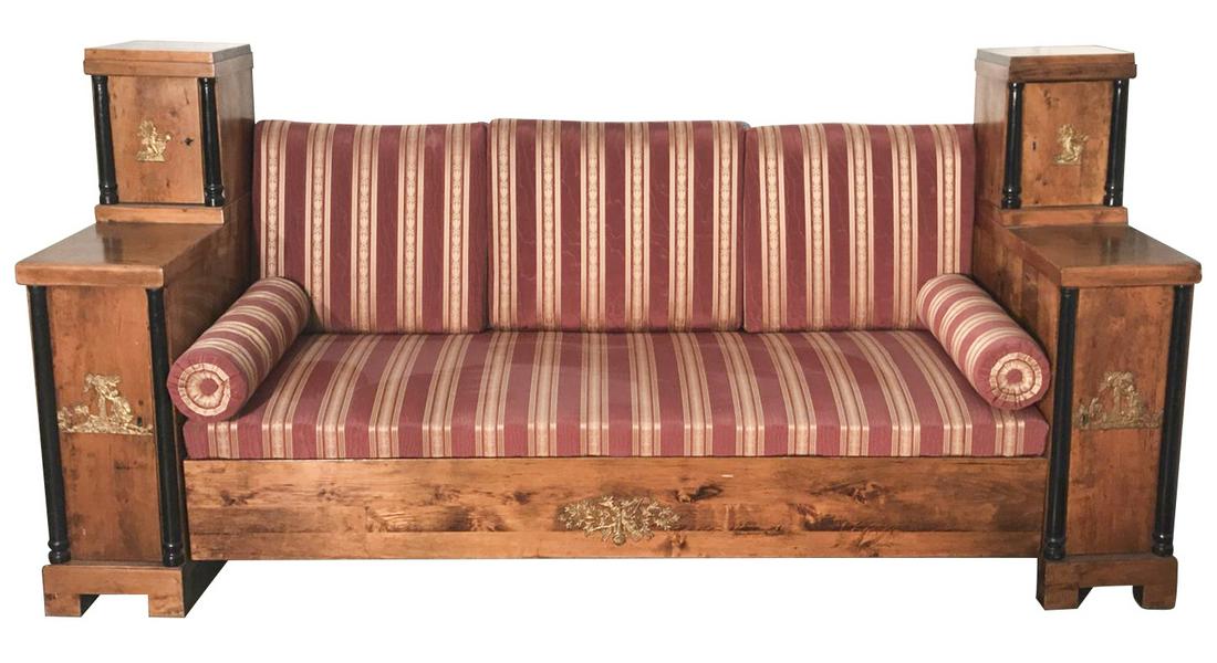 Rare Period Swedish Sofa, With Bronze Mounts (1 of 5)