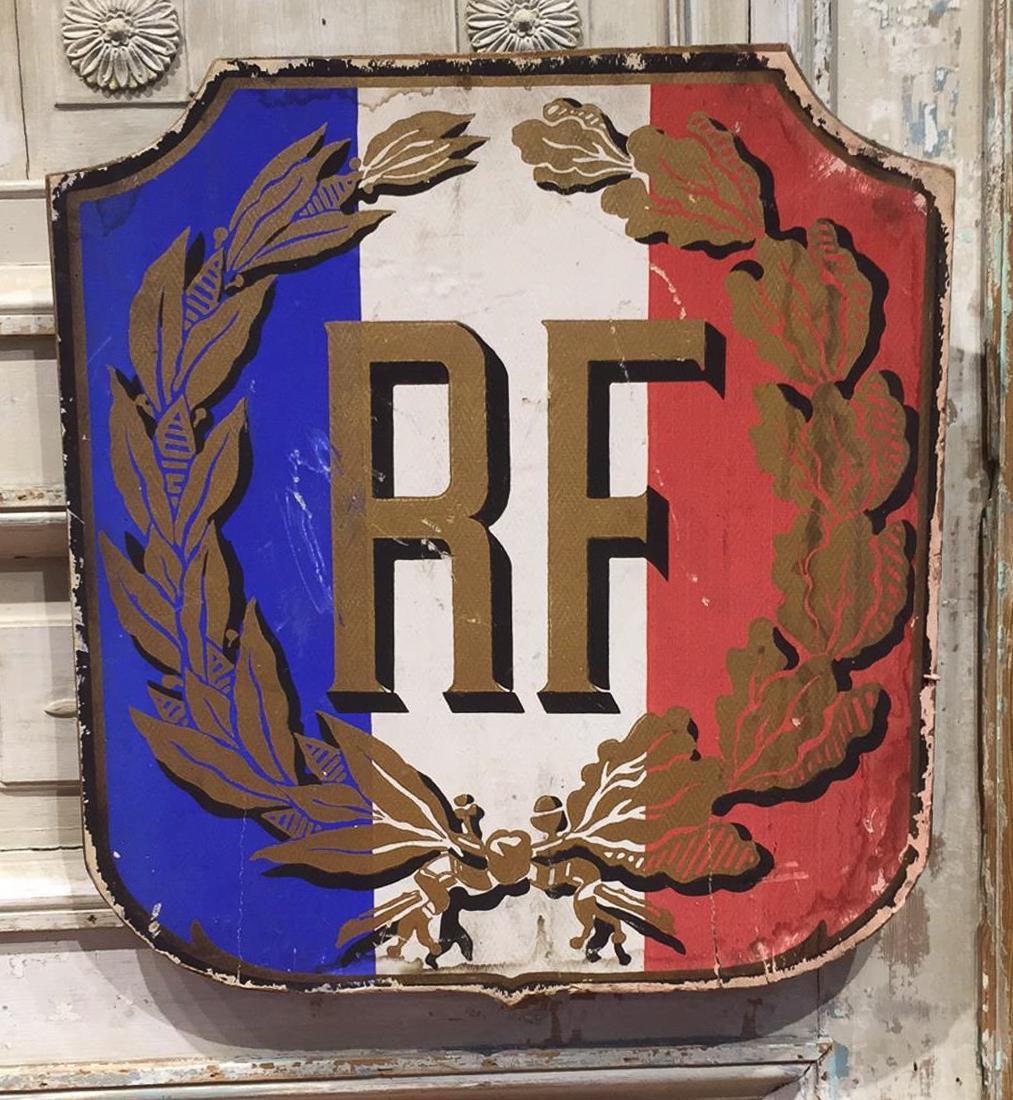 Republic Of France Sign. (1 of 3)