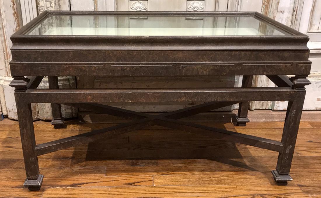 Glass Top Vitrine Coffee Table. (1 of 4)