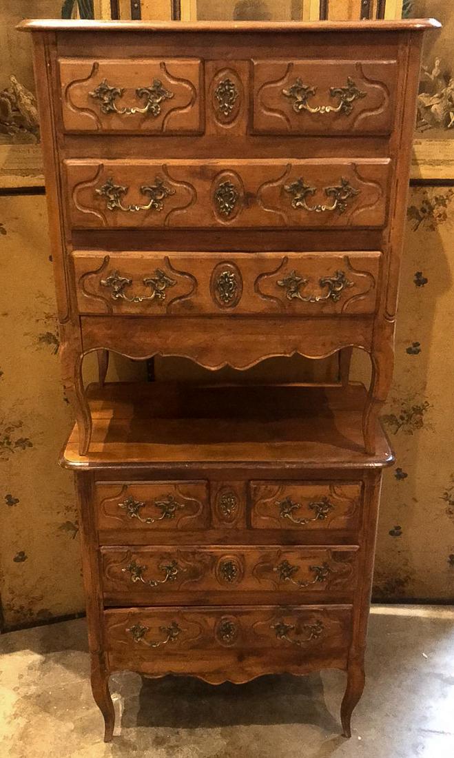 Pair Of French Bedside Chests. (1 of 4)