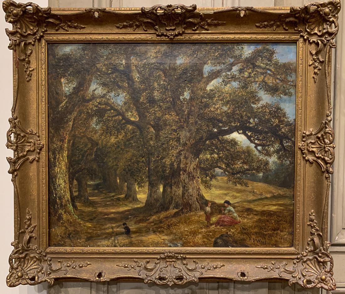 A J Woolmer, Oil On Canvas Painting. (1 of 3)