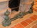 French Bronze Chenet.