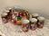 German Hand Painted Wine Set. - 2