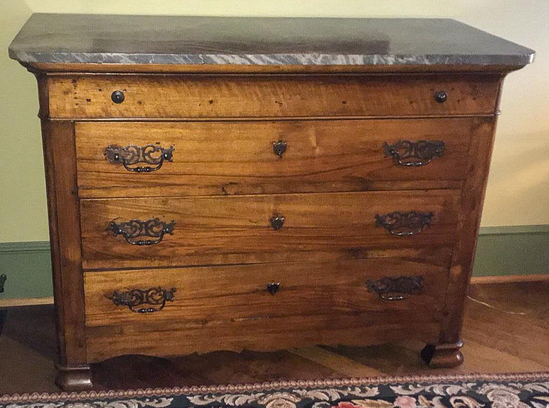 19th Century Continental Chest. (1 of 4)