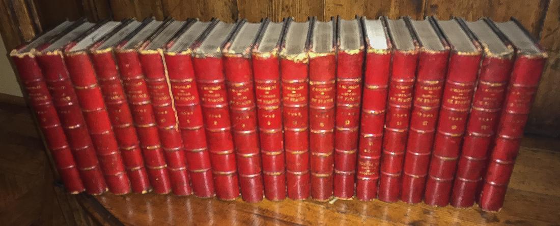 19 Antique French History Books. (1 of 2)