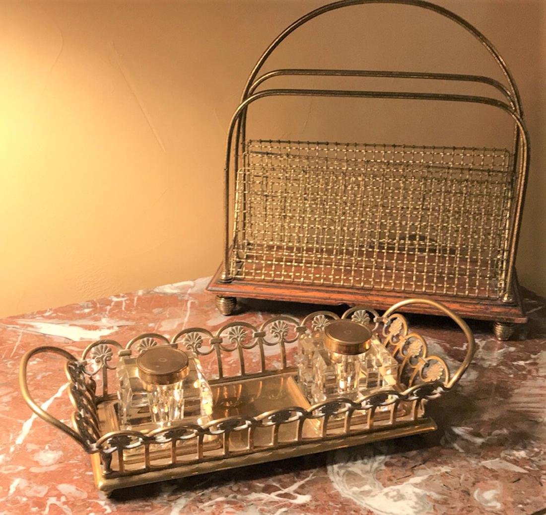 Two Vintage Desk Accessories. (1 of 3)