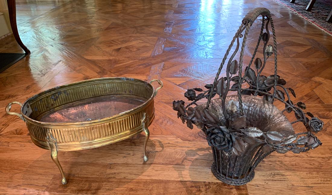 Two Antique Planters. (1 of 3)