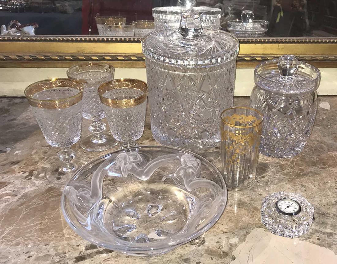 Assorted Crystal And Porcelain. (1 of 8)