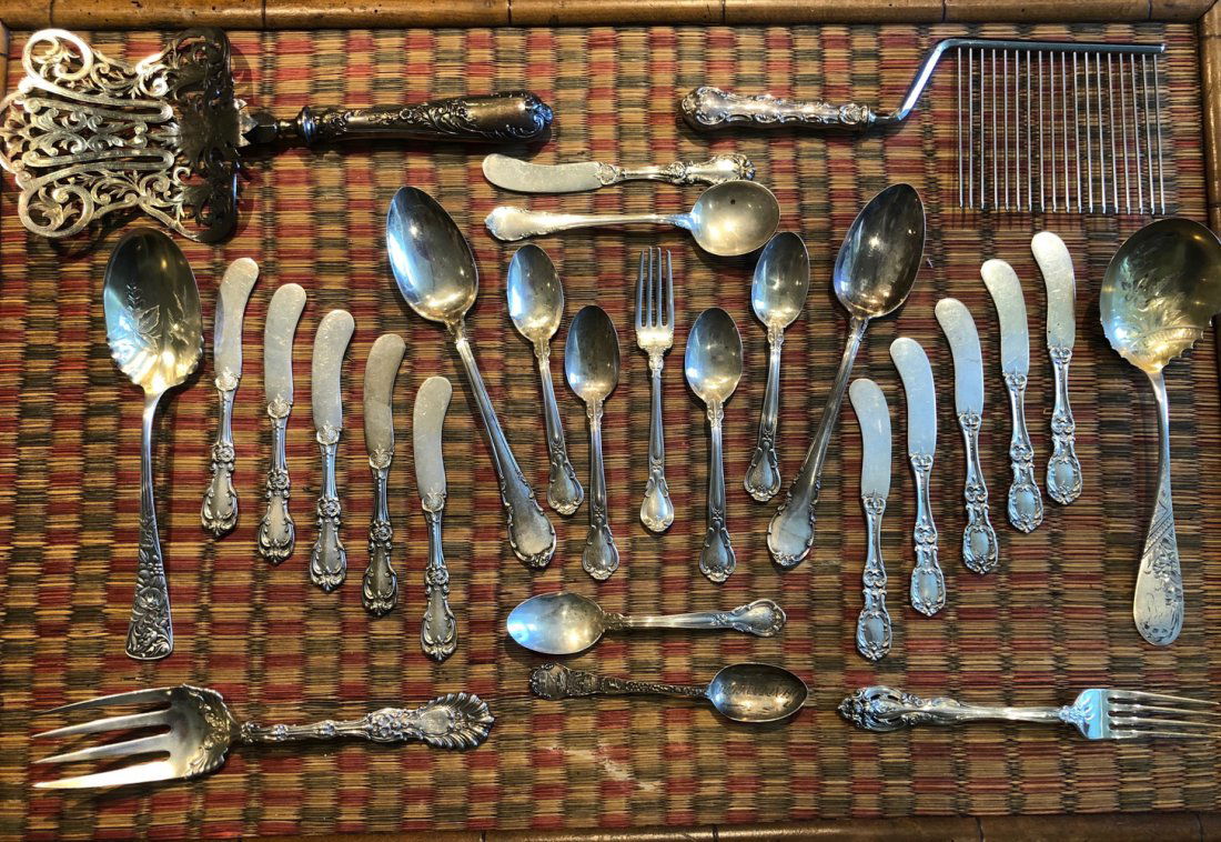 Sterling serving deals pieces