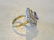 Purple Stone And Diamond Ring - 6