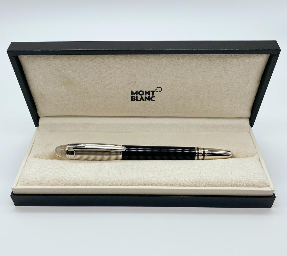 Montblanc Starwalker Roller Writing Instrument: With Box. See photos for some microscratches and wear.