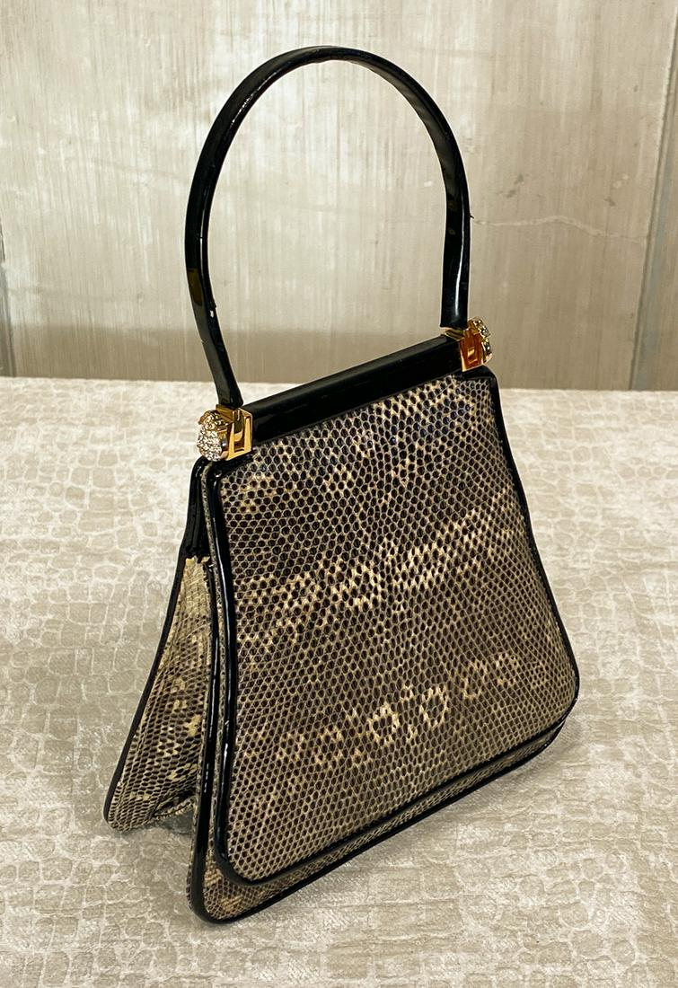 Judith Leiber Bag With Swarovski Crystals: Includes Mirror, Coin Pouch, Care Card, And Dust Jacket. Very Good Condition.