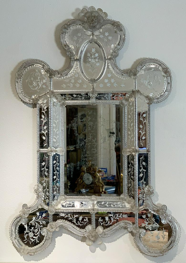 19th Century Italian Venetian Mirror (1 of 10)