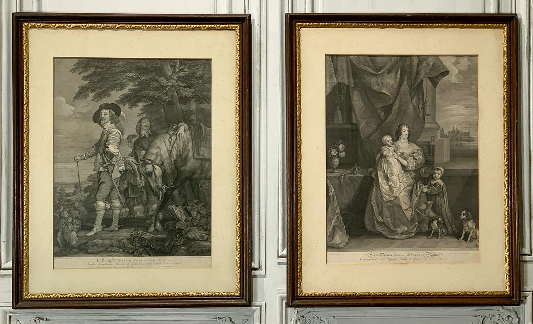 Pair 18th C. Engravings, RA Sir Robert Strange (1 of 16)