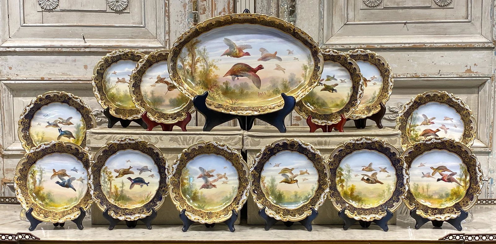 13 Piece Set English Crescent & Sons China (1 of 9)