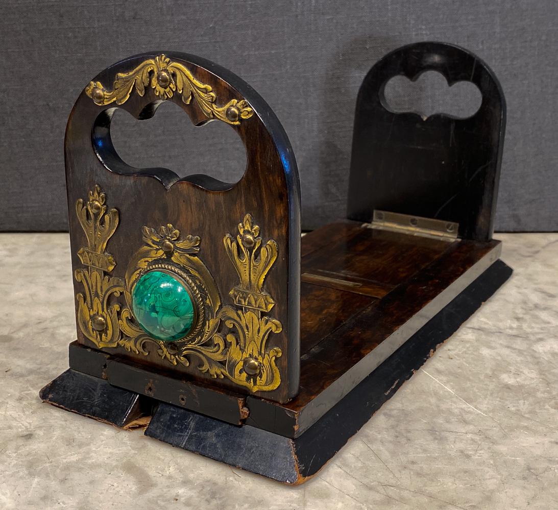 Signed Book Slide With Malachite Insets (1 of 5)