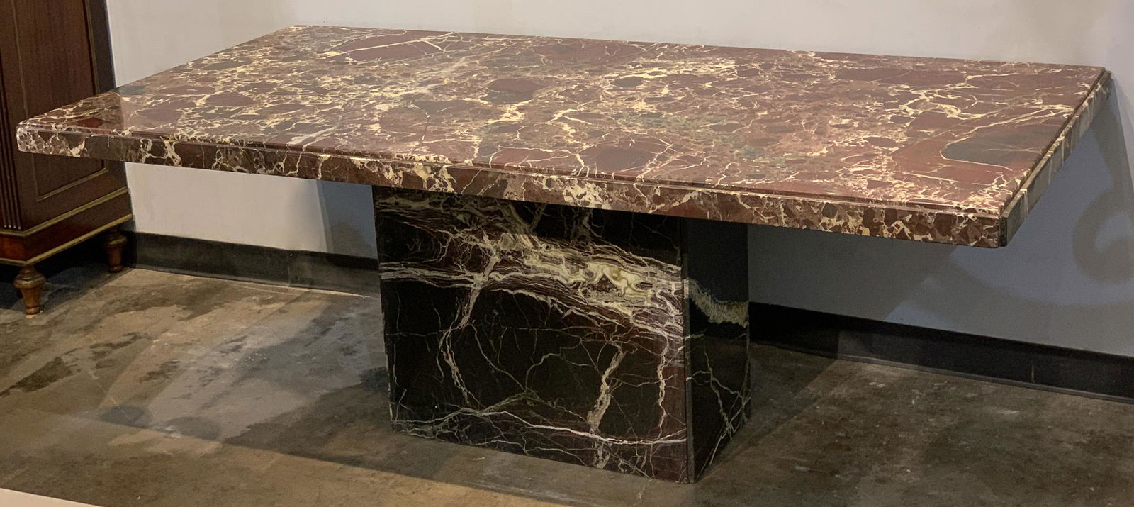 20th Century Marble Pedestal Table (1 of 11)