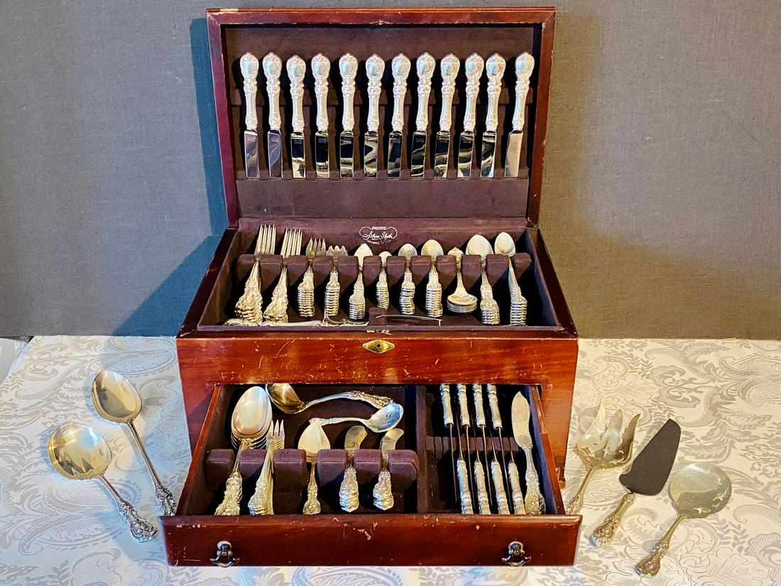 Reed & Barton Francis I Silver Set (1 of 7)