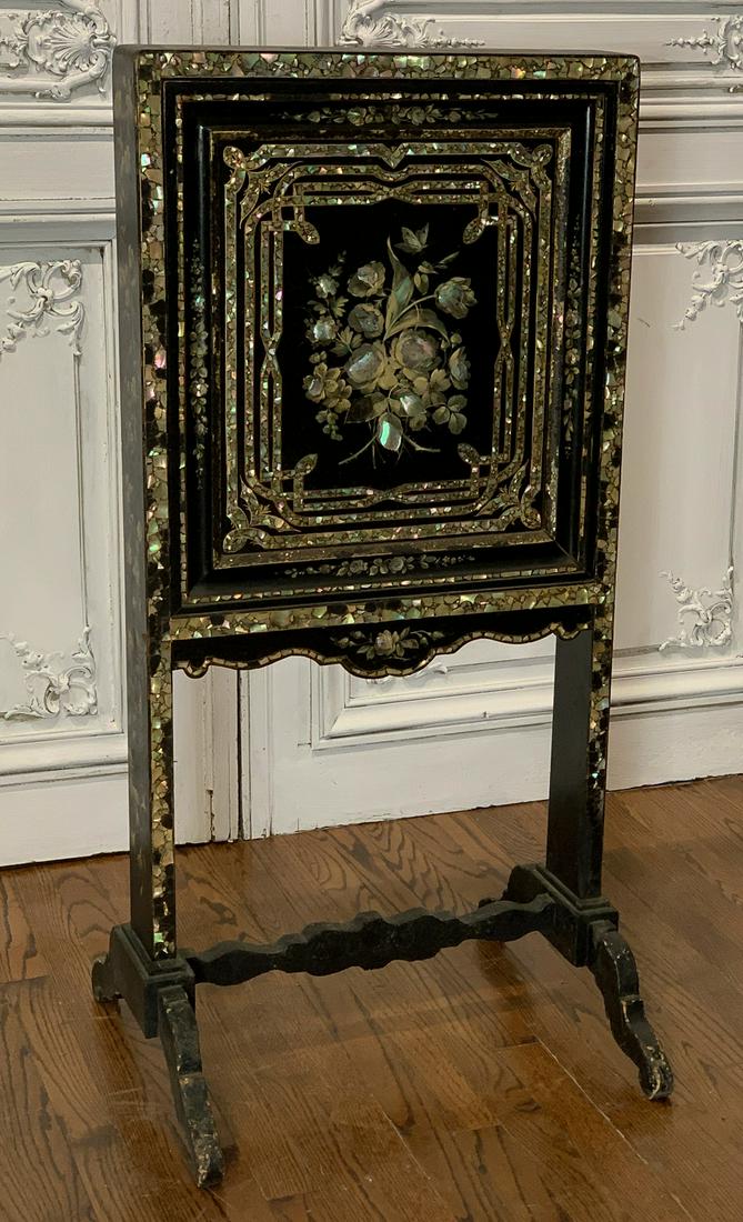 Mother Of Pearl Inlaid Fall-front Secretary (1 of 13)