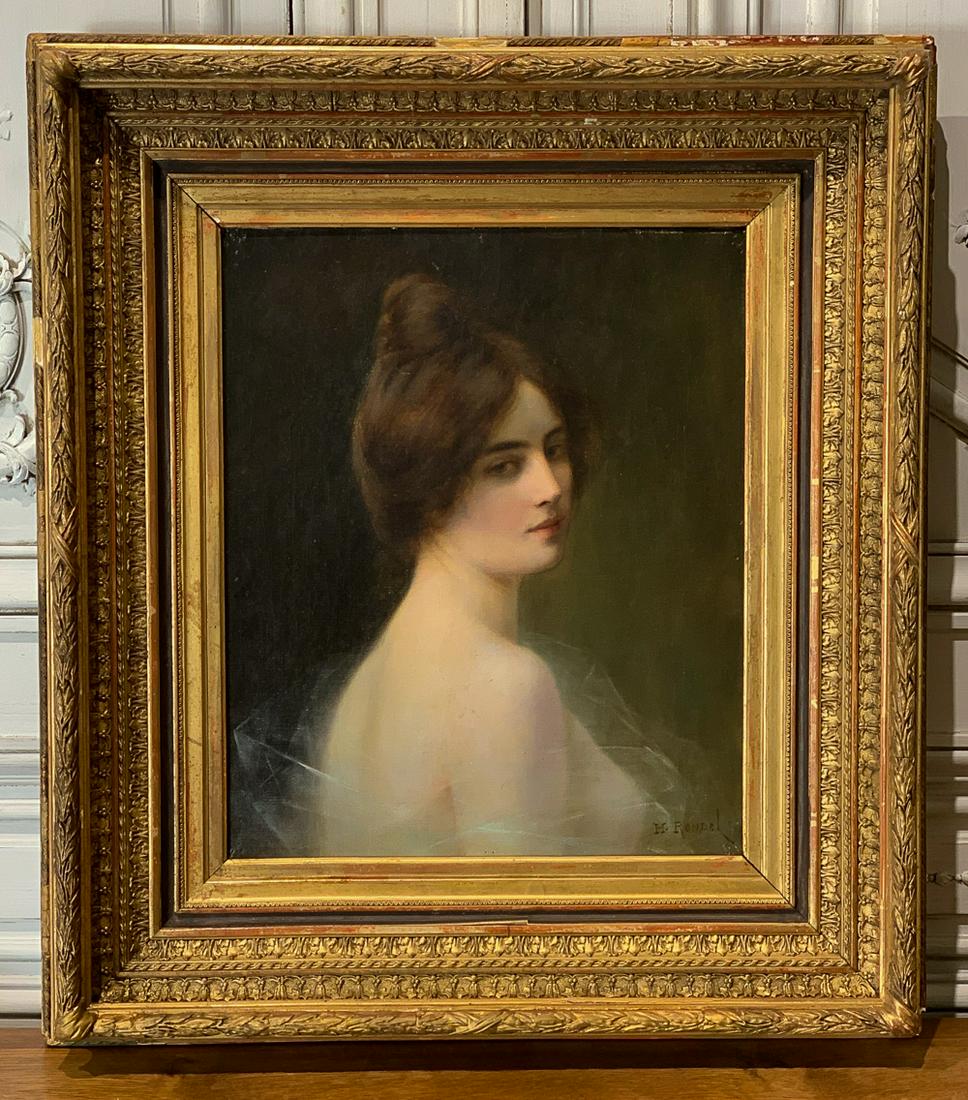 Signed 19th Century Portrait Of A Beauty (1 of 11)