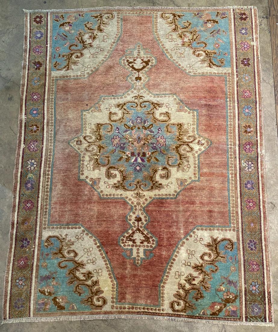 Small Antique Area Rug - 5’8 x 4’5 (1 of 7)