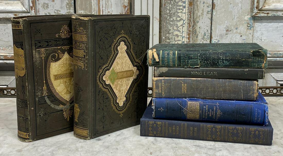7 Antique Books (1 of 5)
