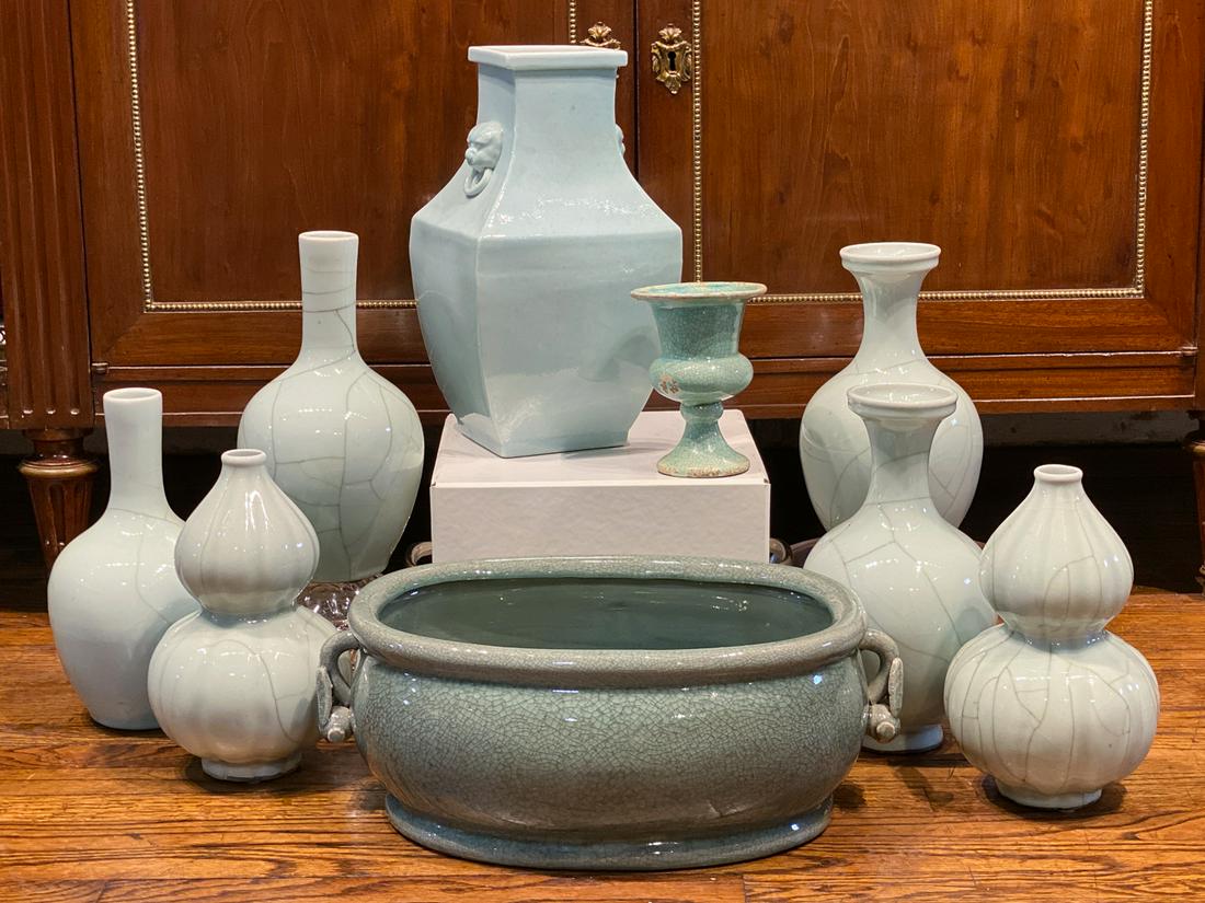 Lot Of Pottery, Faudree (1 of 5)