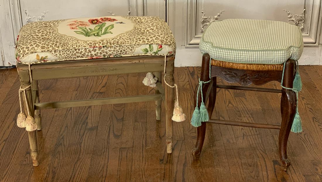 2 Early 20th Century French Benches (1 of 9)