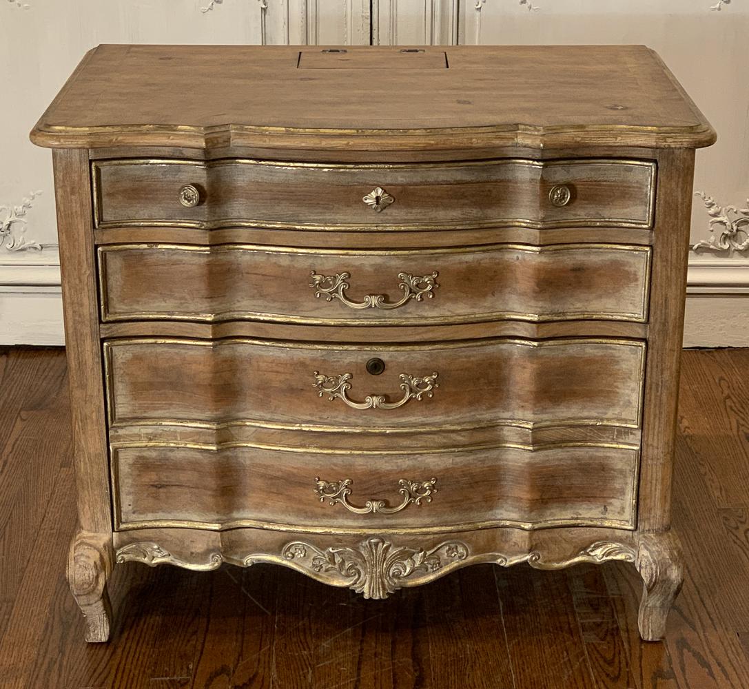 Parcel Gilt French Style Filing Cabinet (1 of 10)