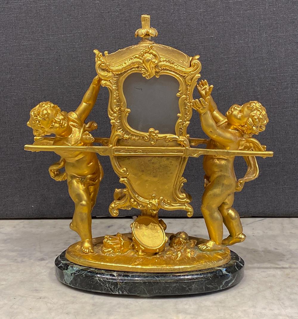 French Gilt Bronze Lamp (1 of 7)
