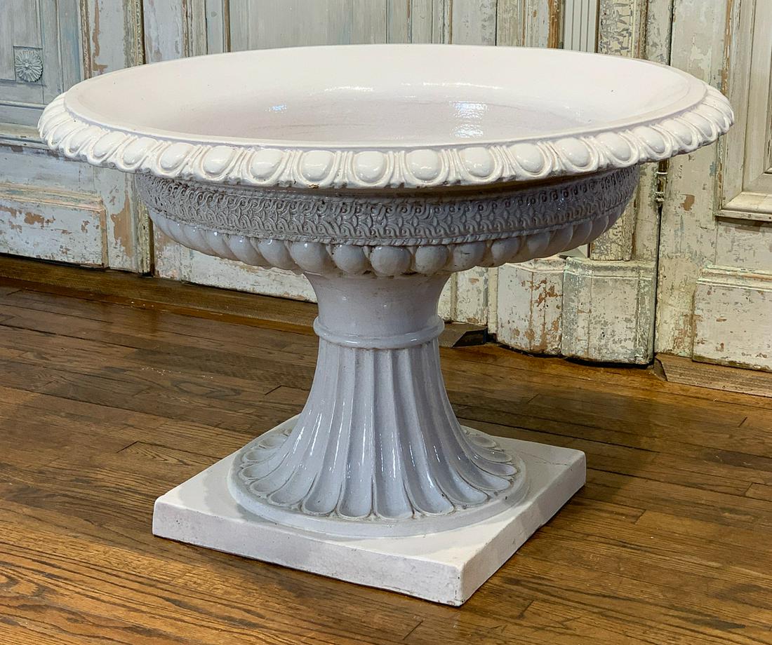 Large French Style Glazed Terracotta Planter (1 of 9)