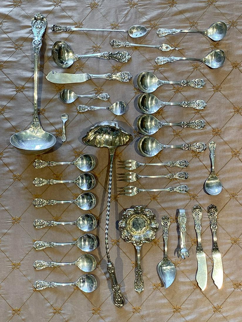 31 Pieces Reed And Barton Francis I Serving Items (1 of 5)