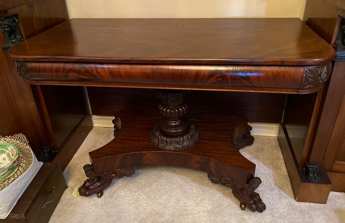 American Classical Drop-Leaf Card Table (1 of 2)