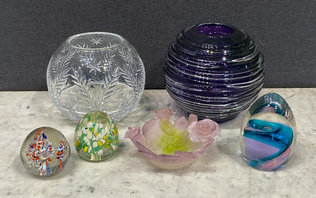 6 Pieces Of Art Glass (1 of 5)