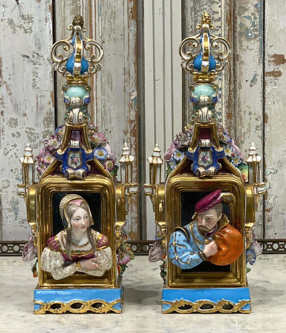 Pair Of Jacob Petit Porcelain Scent Bottles (1 of 7)