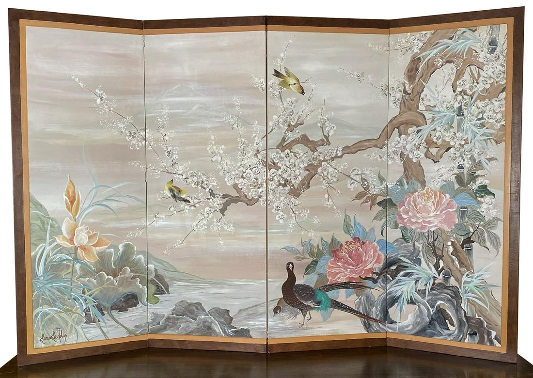 Lucien Leinfelder Painted Screen (1 of 7)