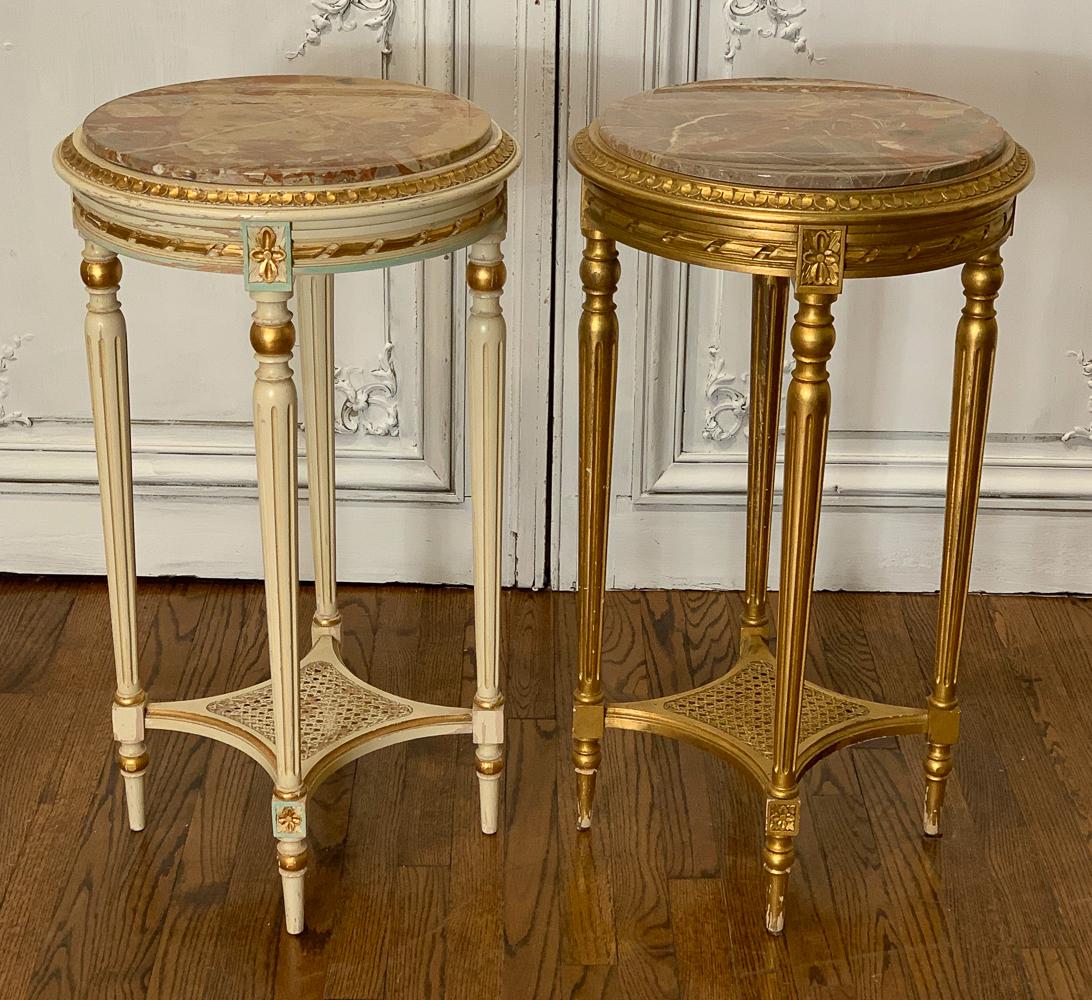 Companion Pair Of French Marble Top Side Tables (1 of 7)