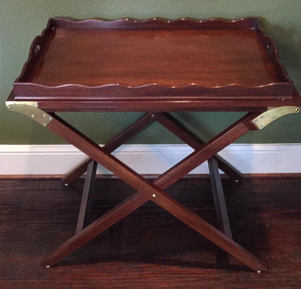 Butler's Tray On Stand By Baker Furniture (1 of 3)