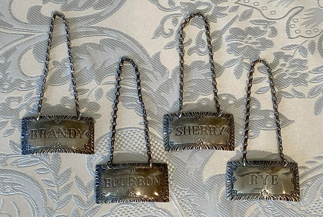 Stieff Sterling Liquor Tags (1 of 2)