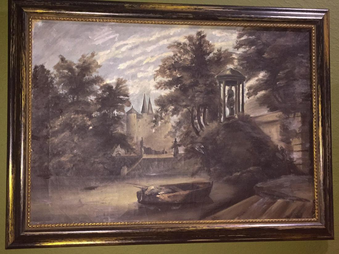 2 Continental Oil On Canvas Paintings (1 of 9)