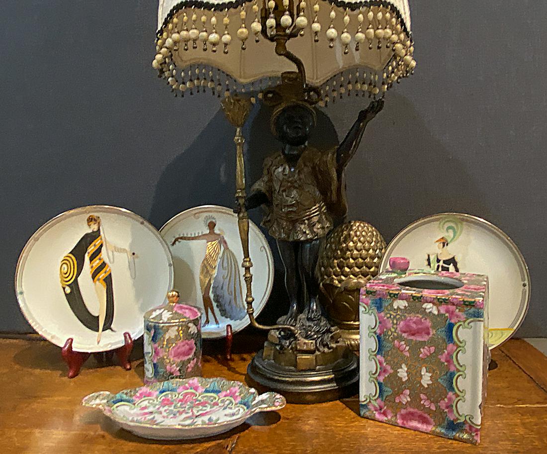 Decorative Lot Including Erte Plates (1 of 3)