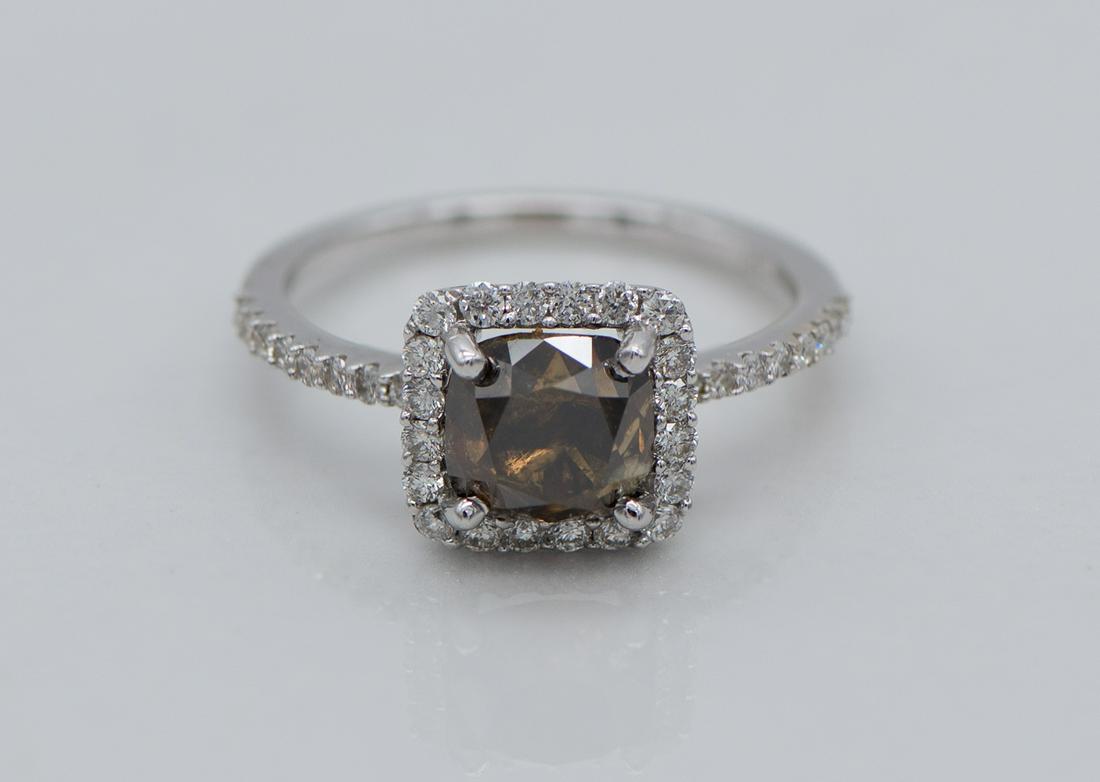 Fancy Diamond Ring In 14k Gold (1 of 12)