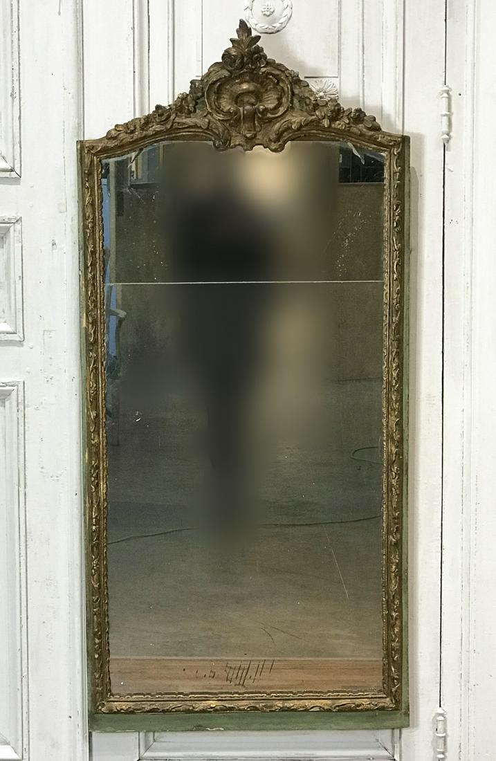 Louis XVI Style Giltwood Mirror (1 of 7)